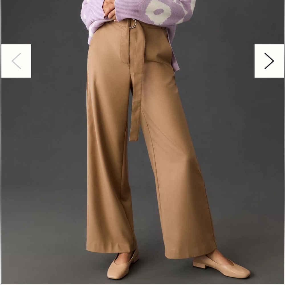 Marimekko Palmetti Solid Wool Mix Trousers